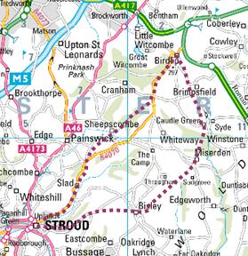 Map of the route