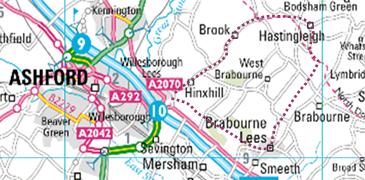 Map of the route