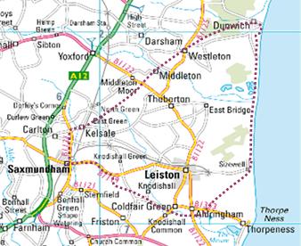 Map of the route
